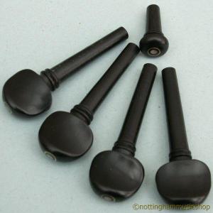 VIOLIN 4 EBONY PEGS + ENDPIN ?